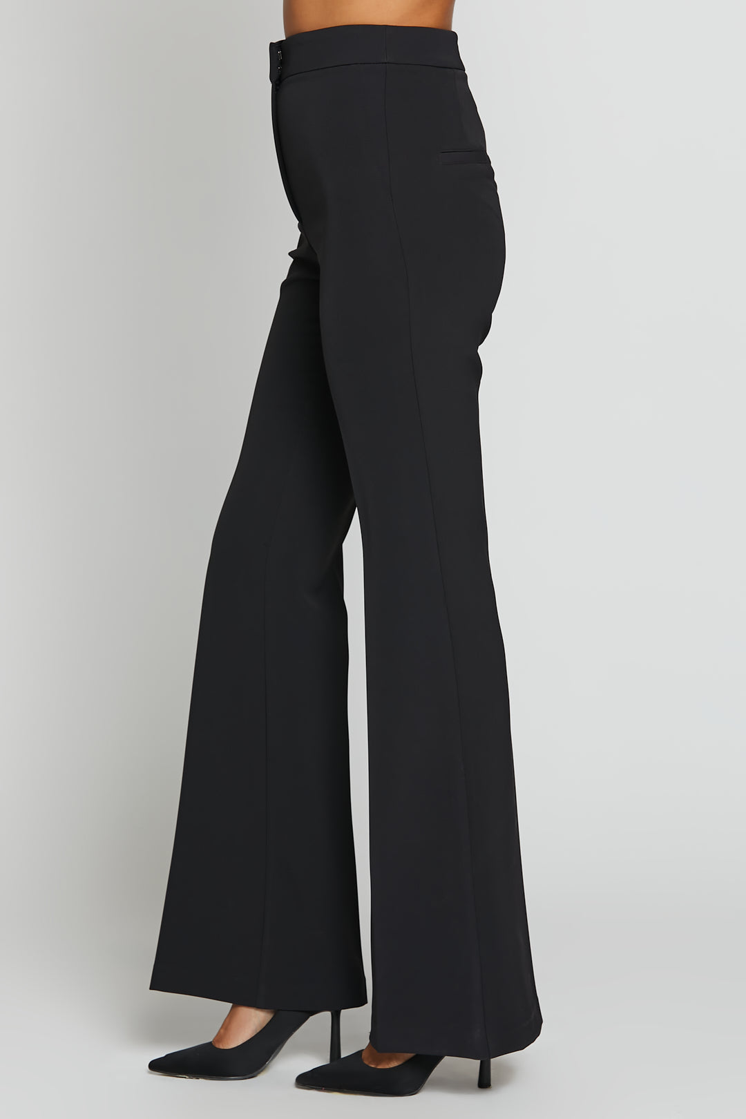 Flare Pants Crepe