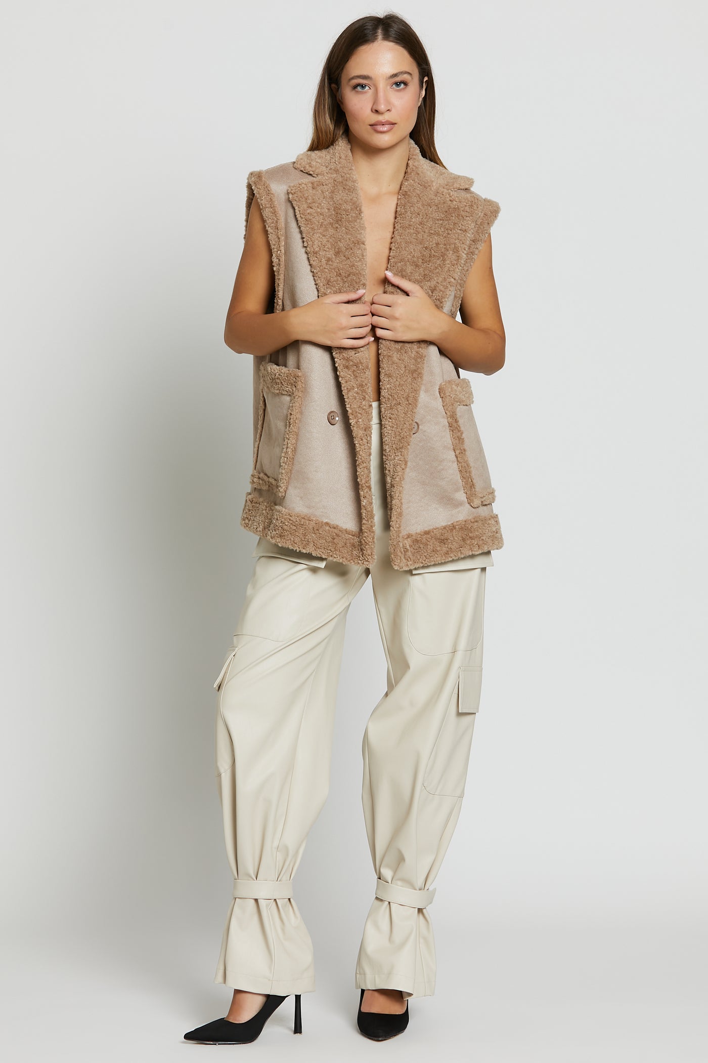 Gilet Alaska Camel