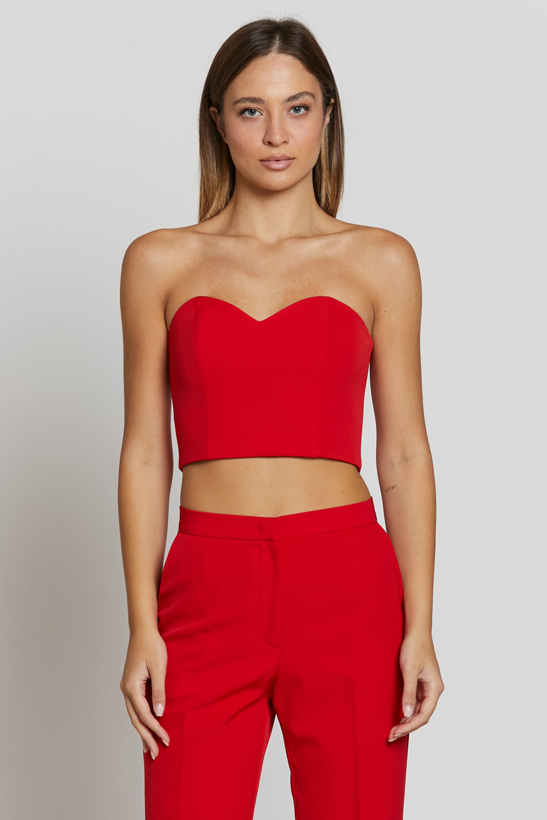 Heart Top Rosso