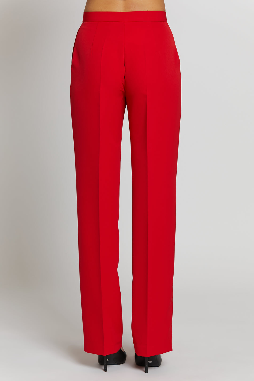 Regular Basic Pants Rosso