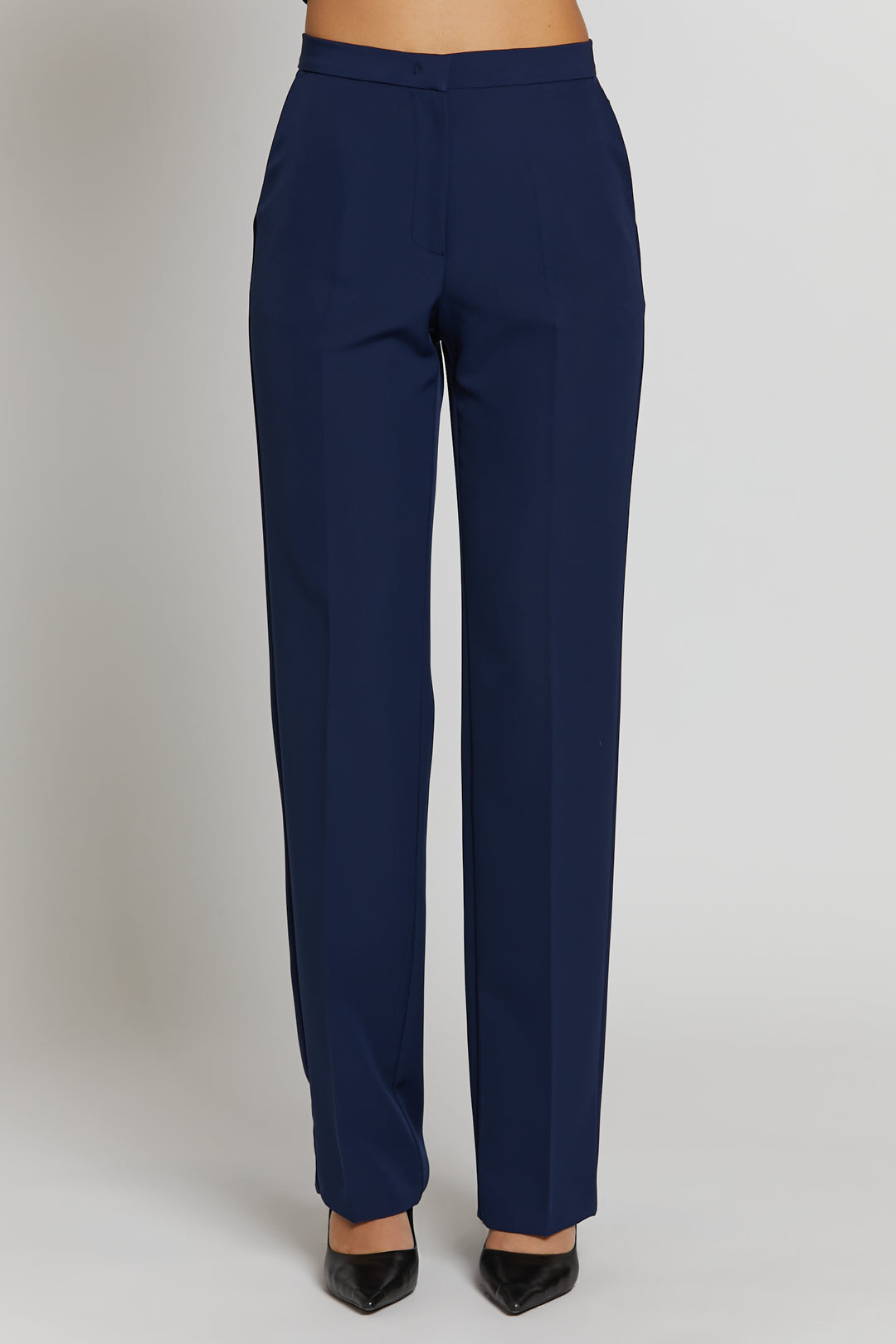 Regular Basic Pants Blu Navy