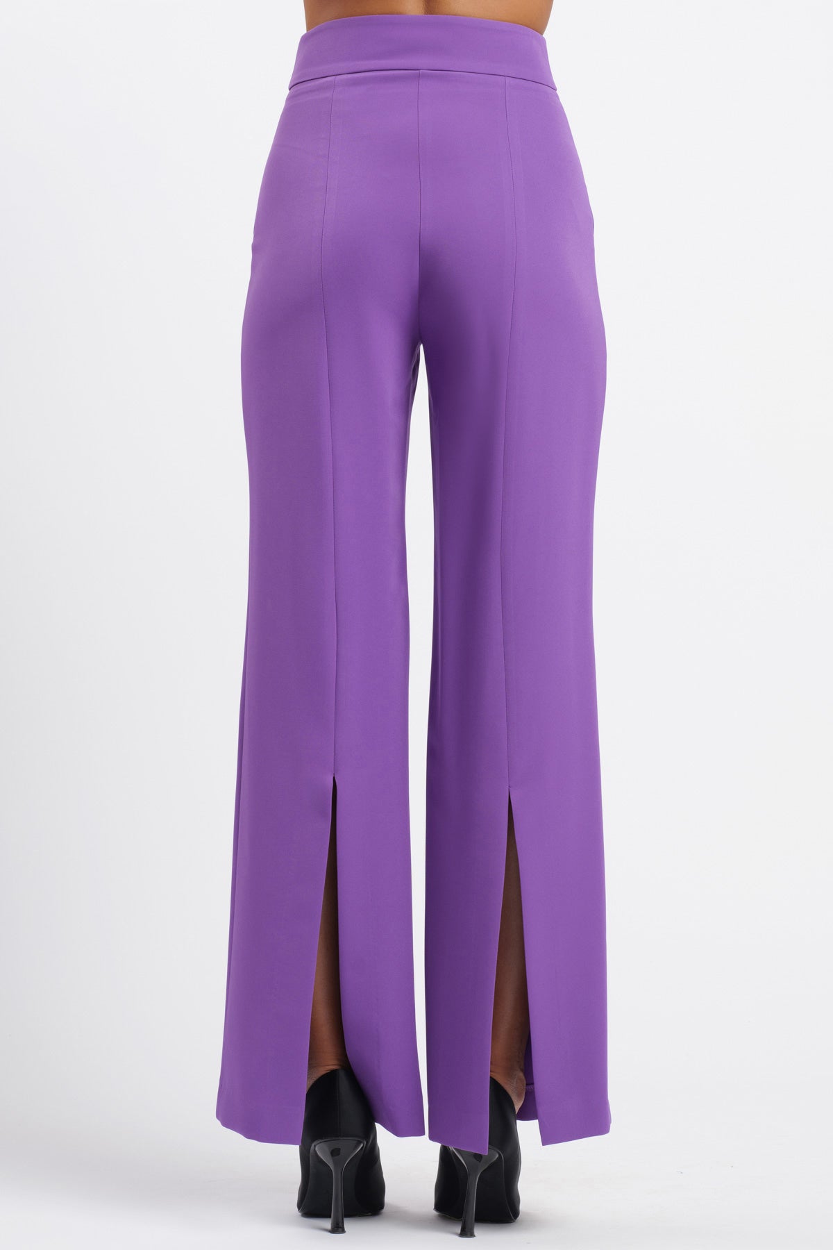 Pantalone Palazzo Spacchi Violet