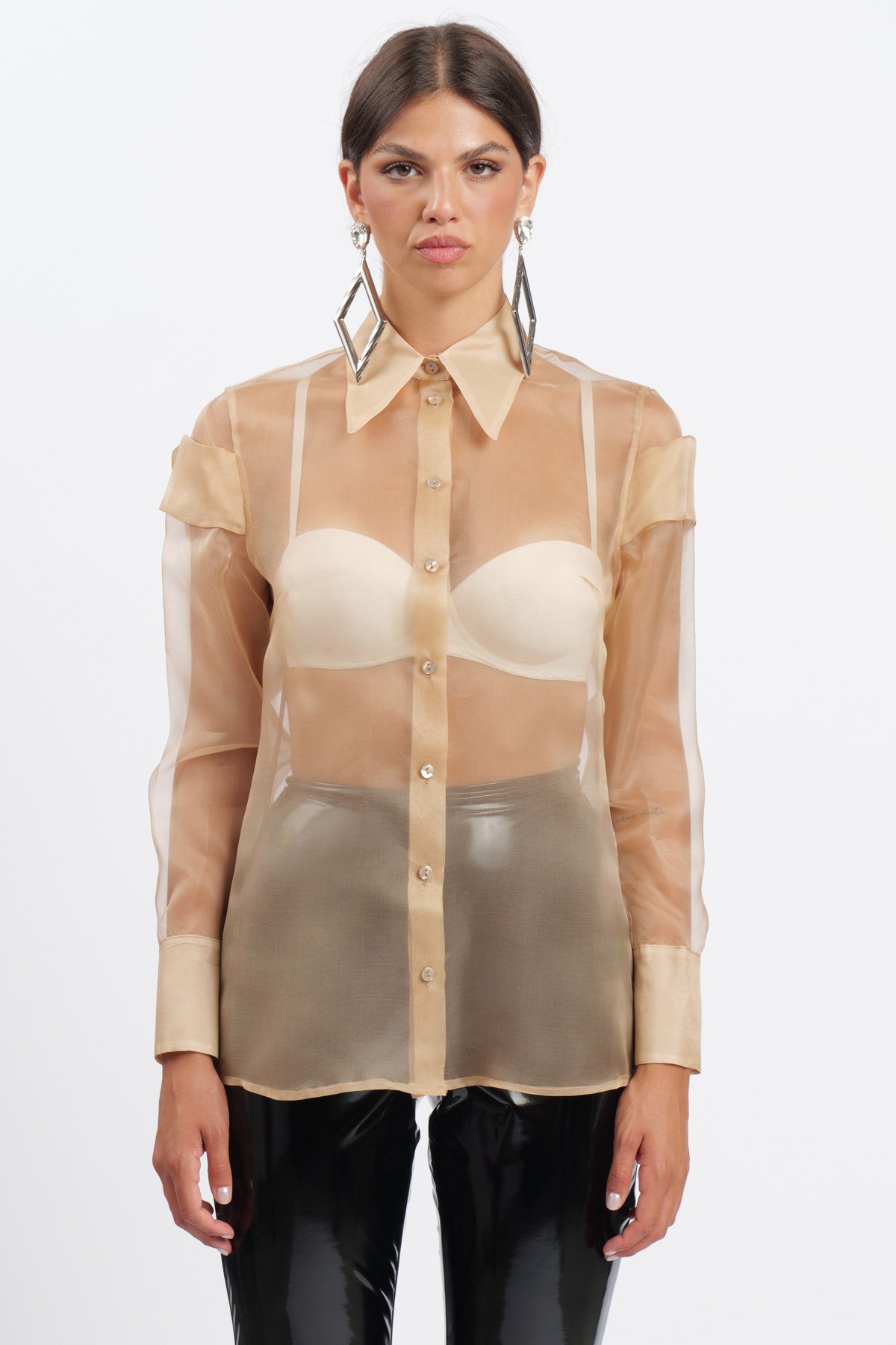 Camicia Cut Beige