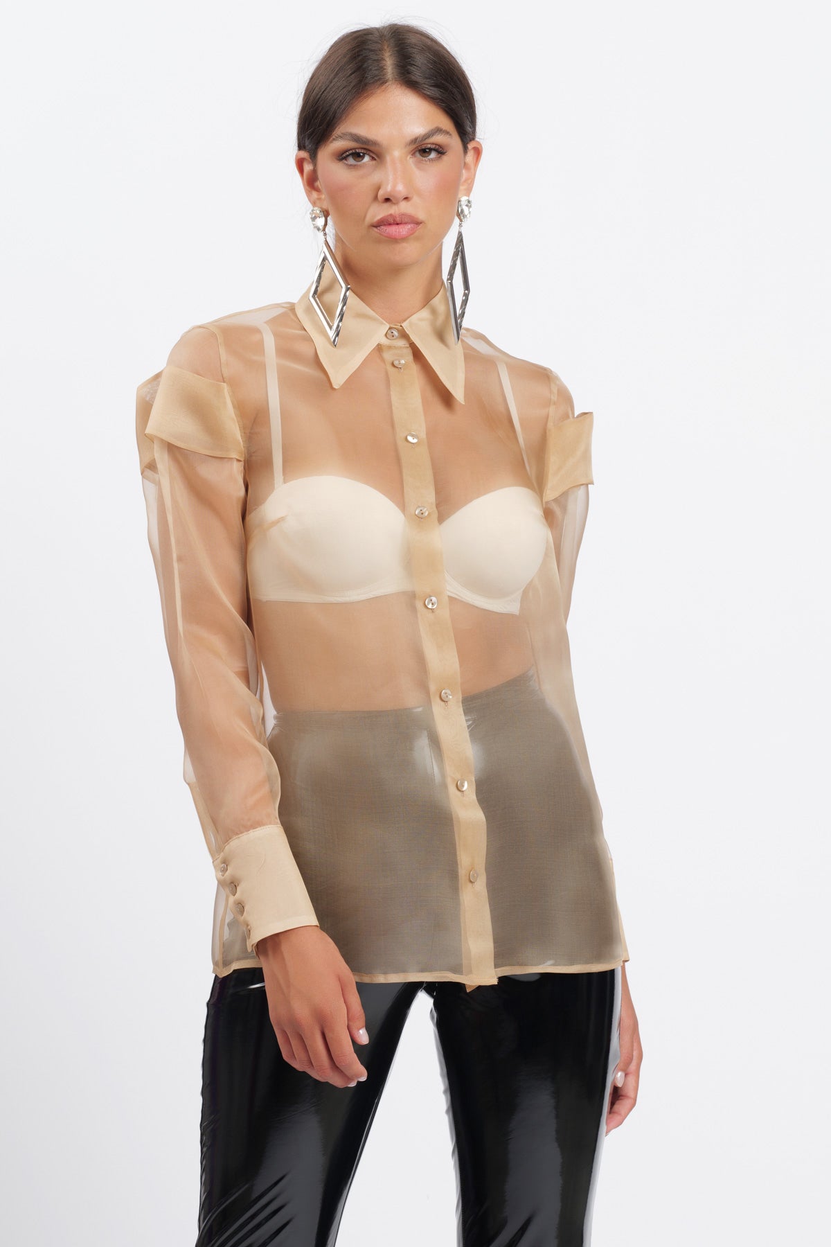 Camicia Cut Beige