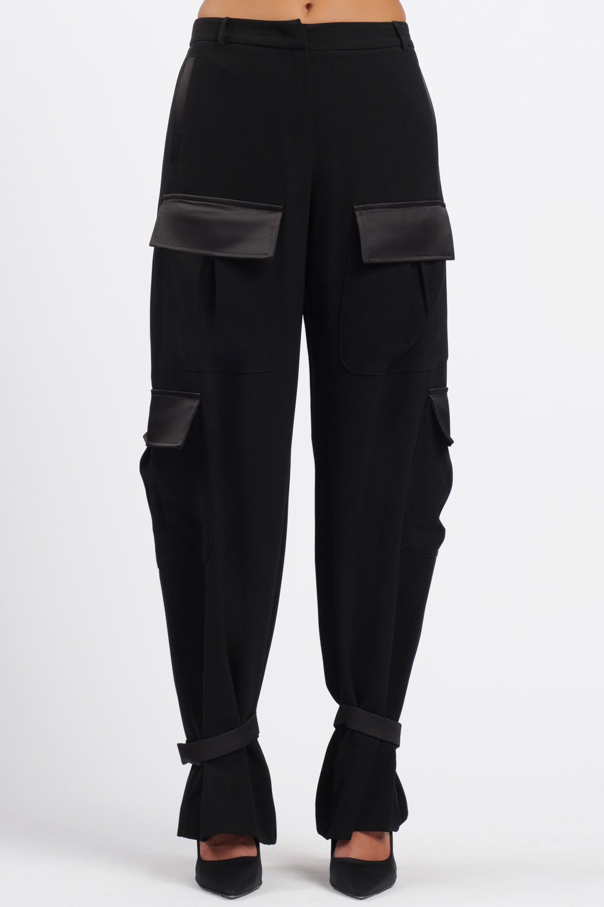 Pantalone Cargo Nero