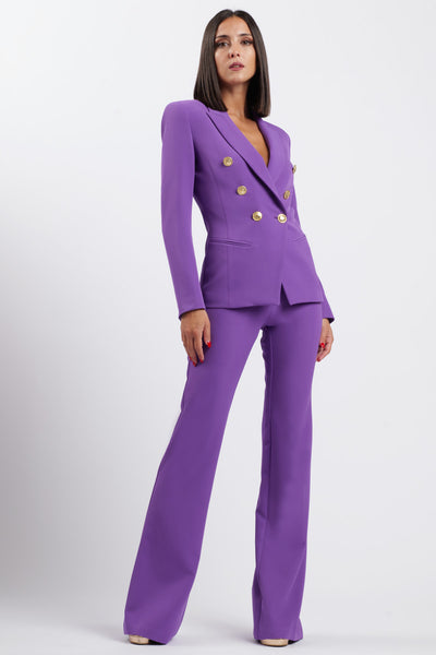 Pantalone Mezza Zampa Libra Violet