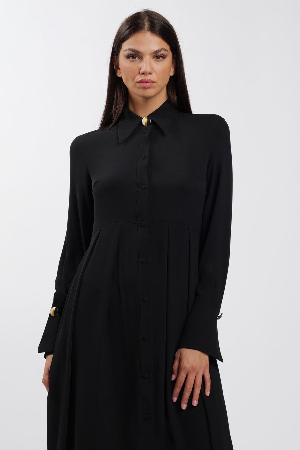 Camicia Maxi Nero