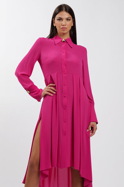 Camicia Maxi Malva