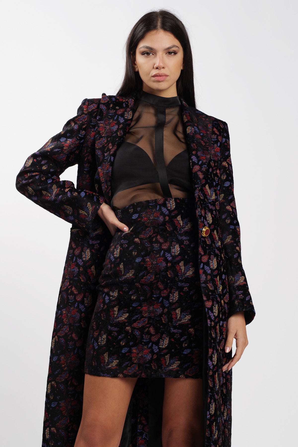 Cappotto Damascato