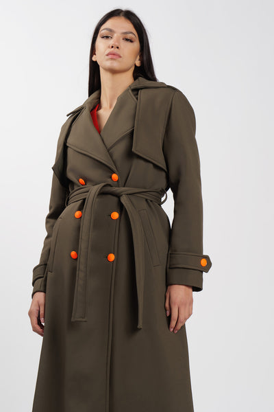 Trench Fluo Militare