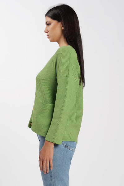 Wool Cardigan Gioiello Mela