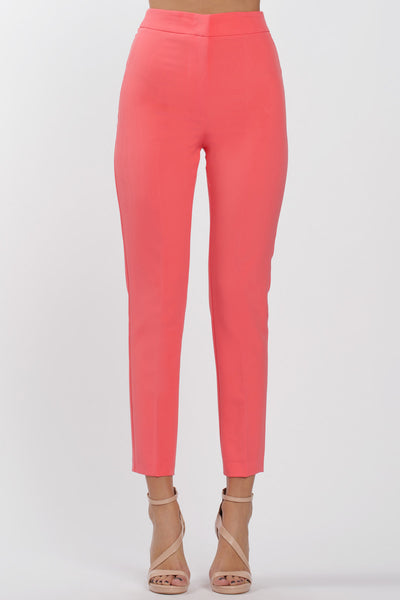 Slim Pants Basic Corallo