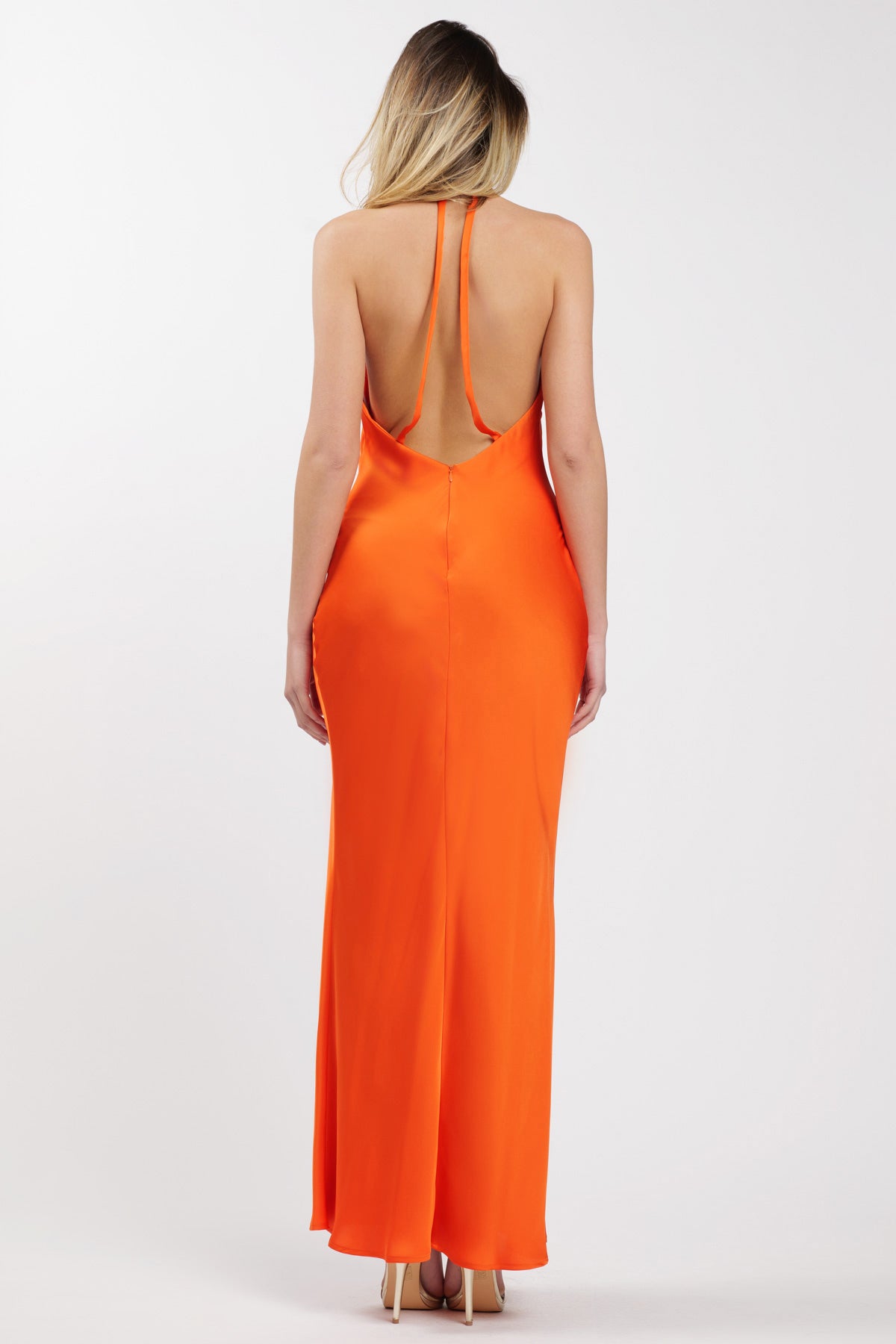 Keira Dress Orange