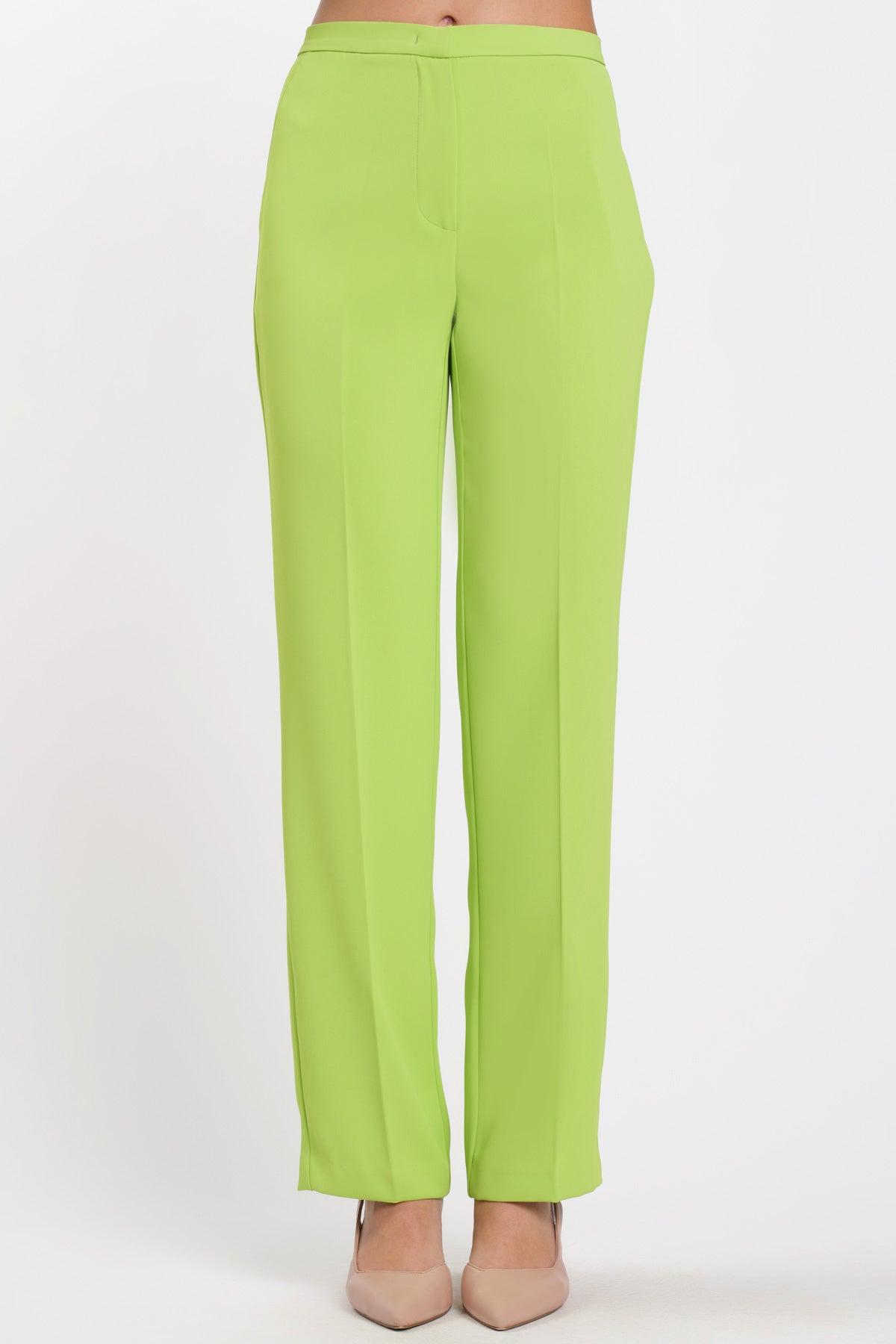 Pants Andromeda Privè Chartreuse