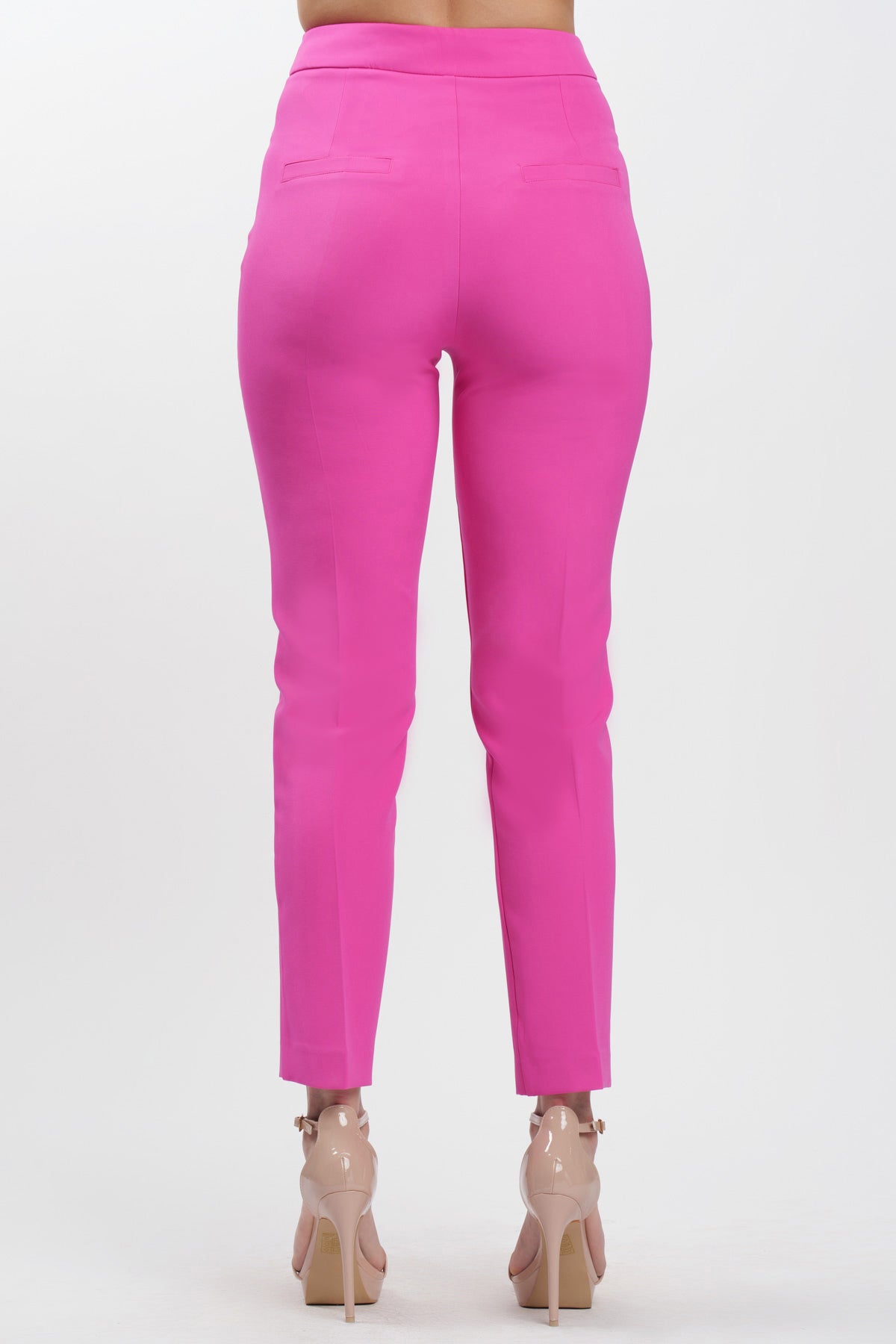 Slim Pants Basic Fuxia