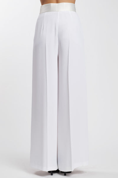 Wave Pants Bianco