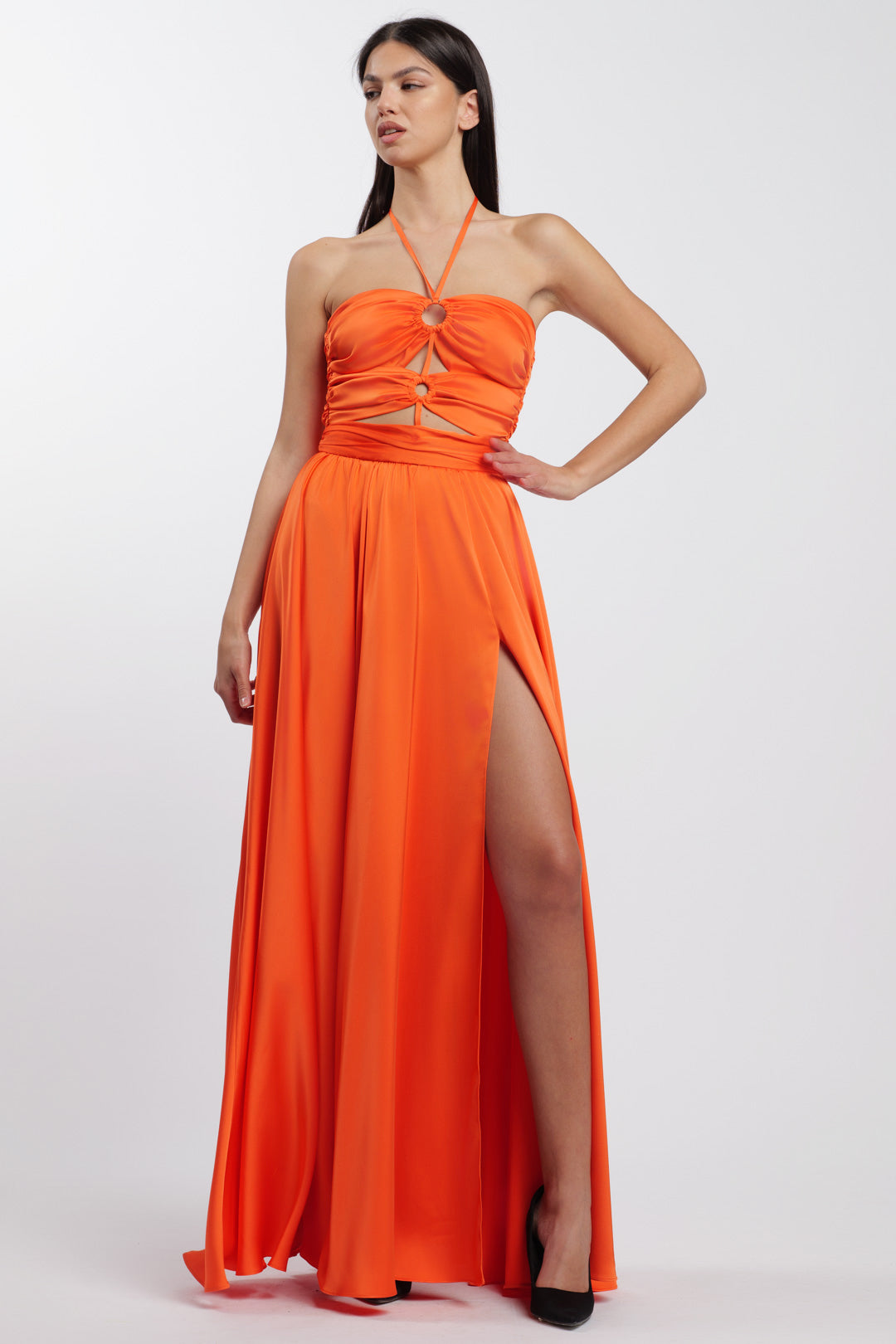 Rings Dress Orange