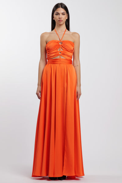 Rings Dress Orange