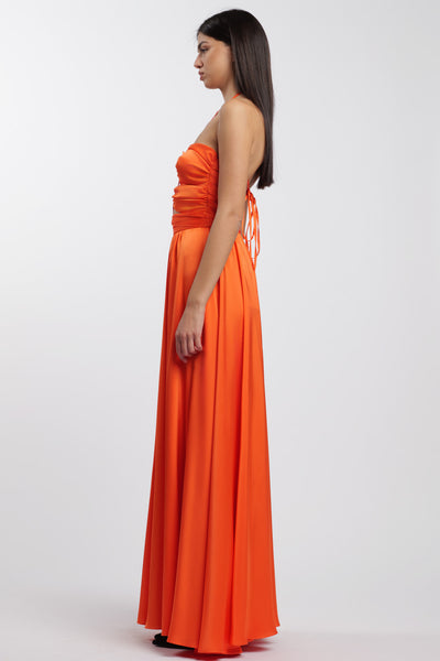 Rings Dress Orange