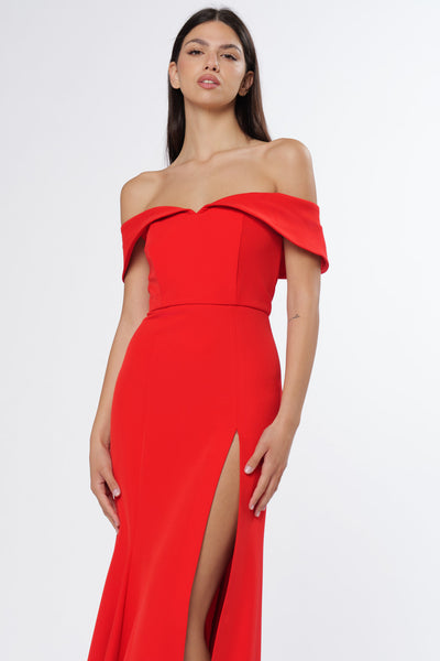 Ariel Dress Rosso