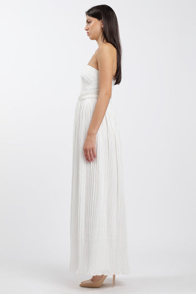 Bark Dress Off White