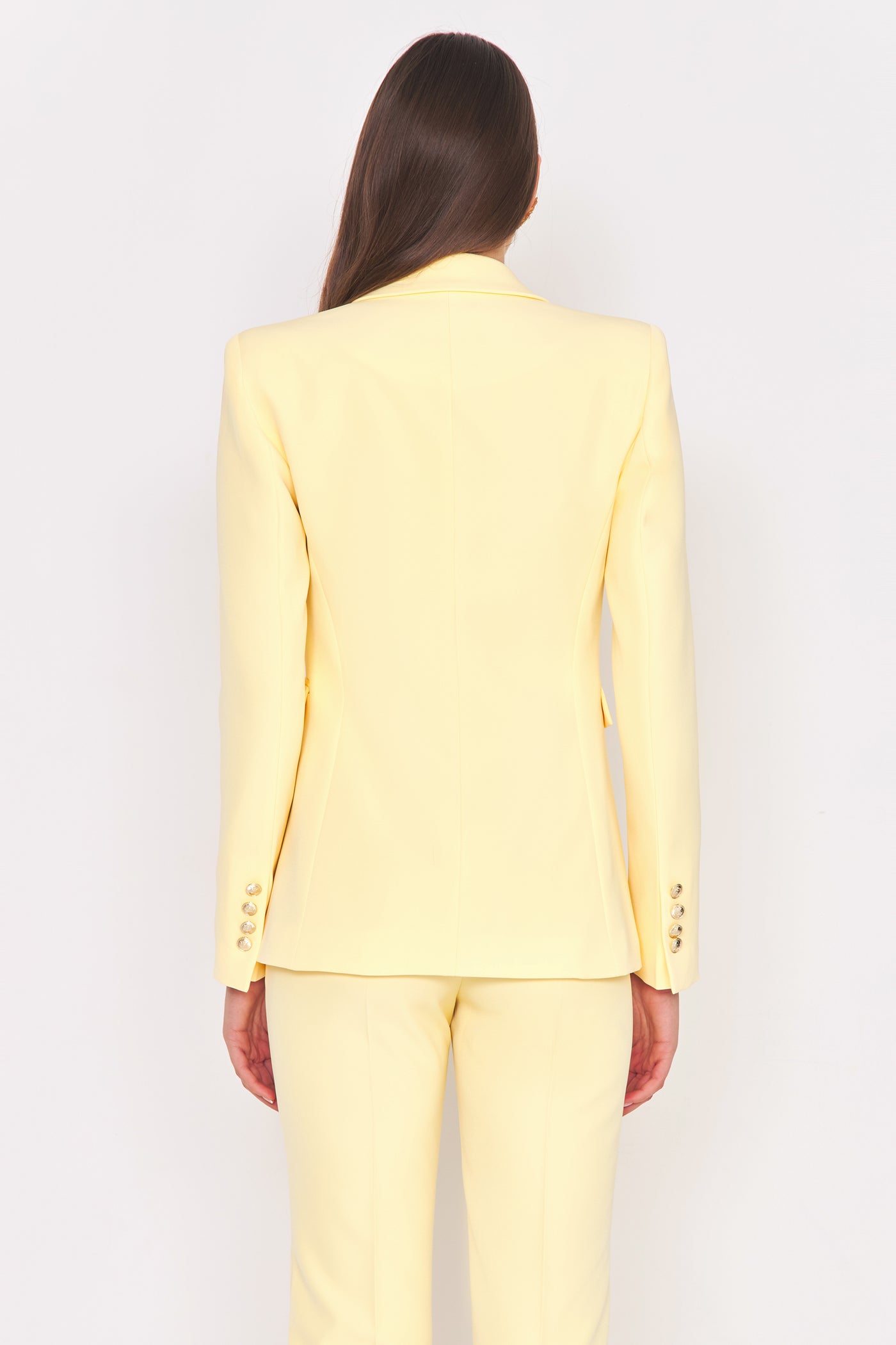 Single Breasted Blazer New Lemon