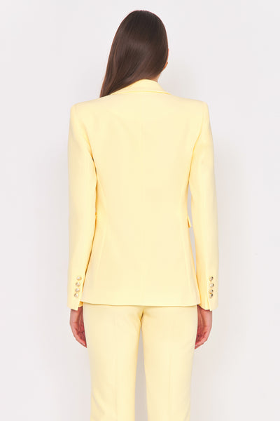 Single Breasted Blazer New Lemon