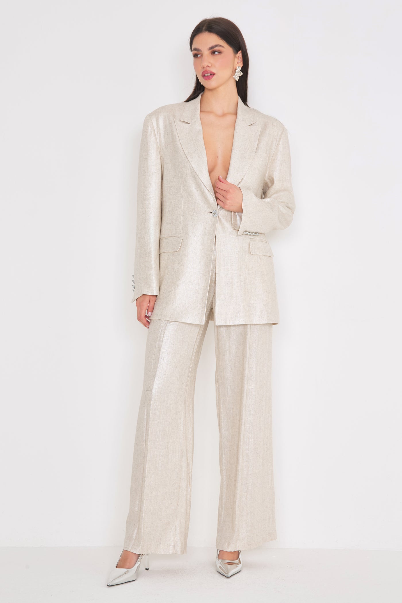 Linum Over Pants