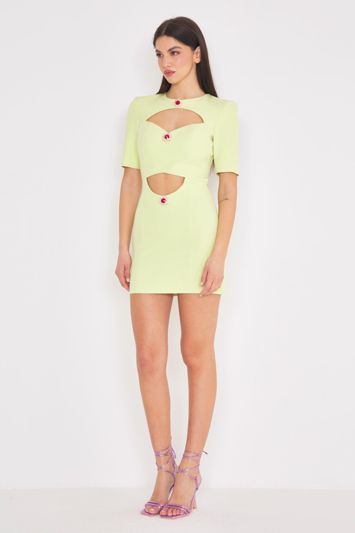 Rubin Dress Light Green