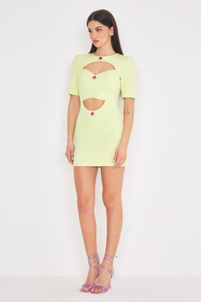 Rubin Dress Light Green