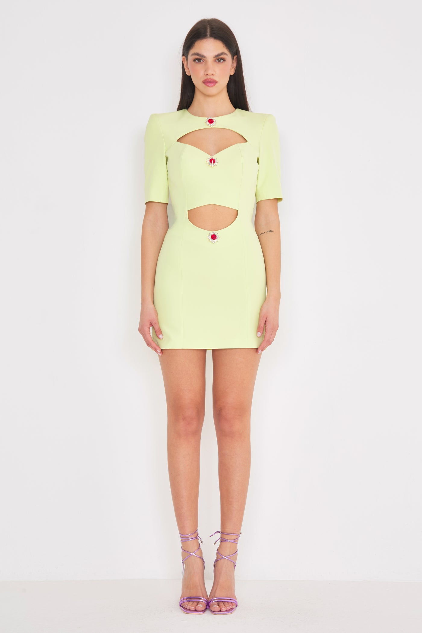 Rubin Dress Light Green