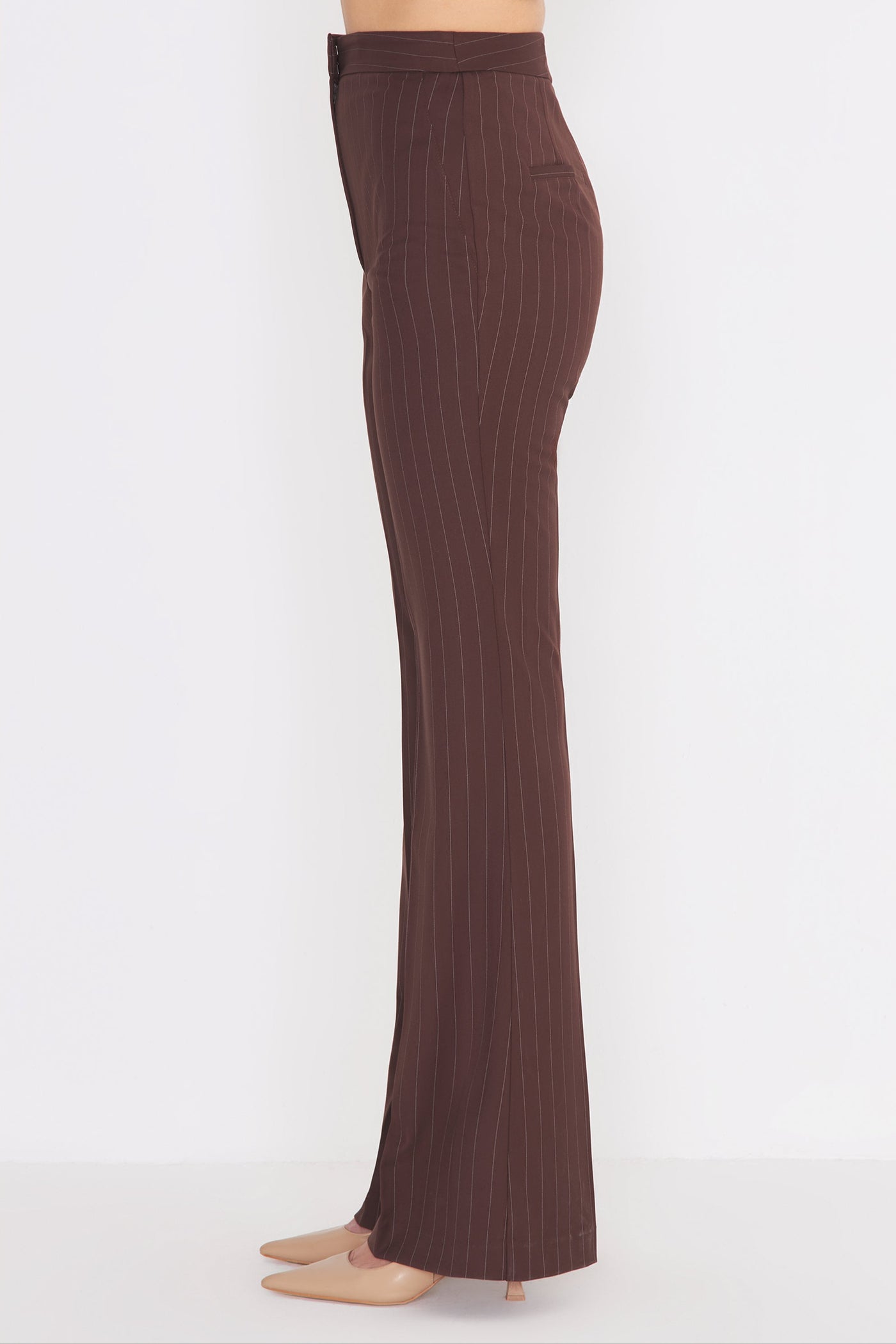 Stripe Flare Pants