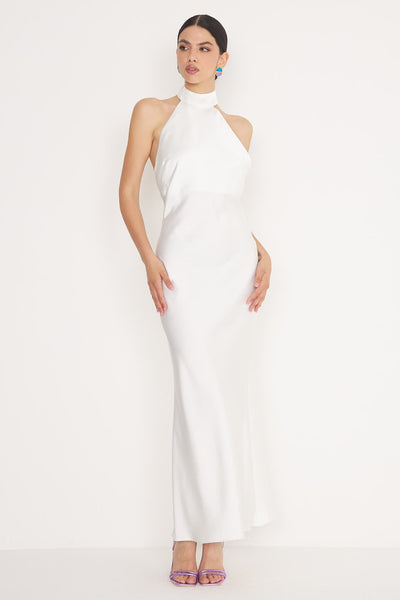 New Keira Dress Off White