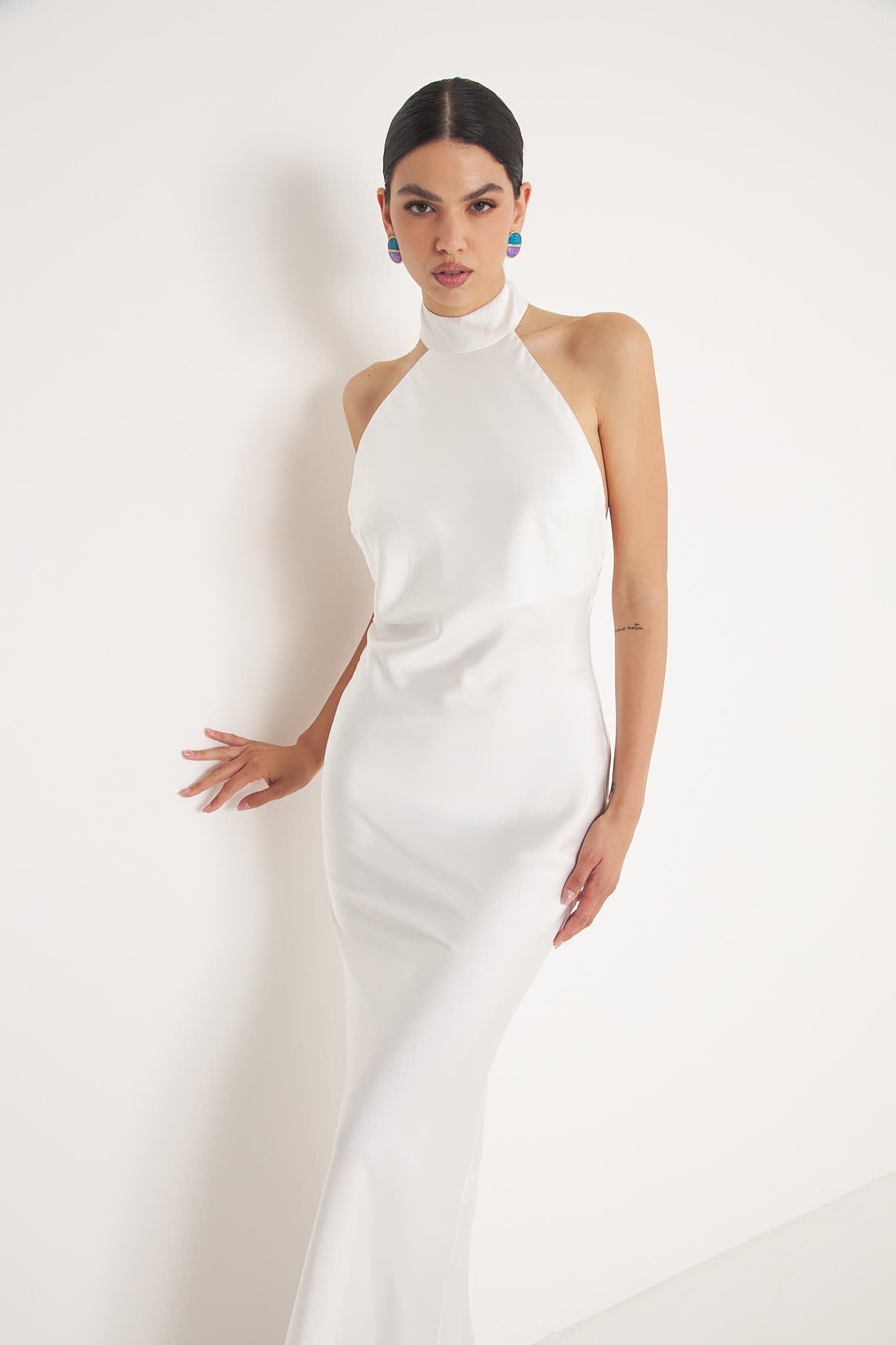 New Keira Dress Off White