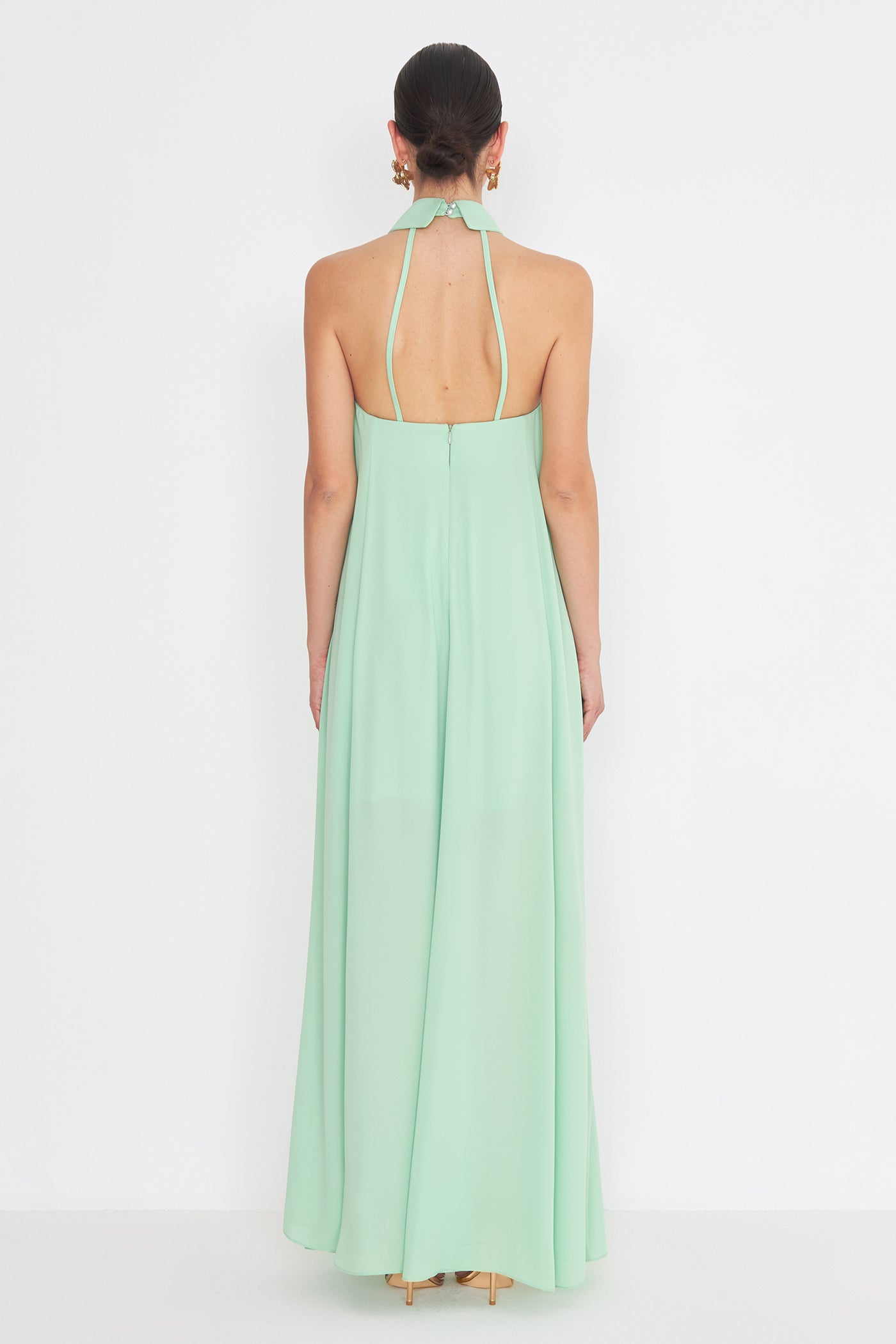 Necktie Dress Salvia