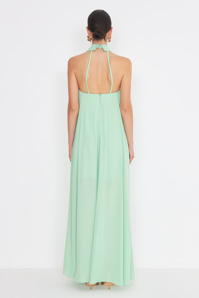 Necktie Dress Salvia
