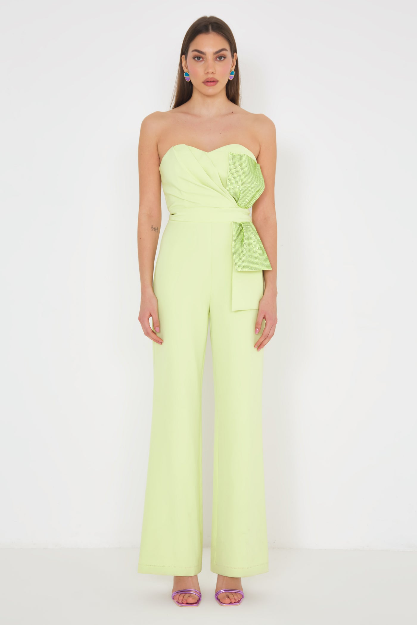 Jumpsuit Candy Strass Light Green