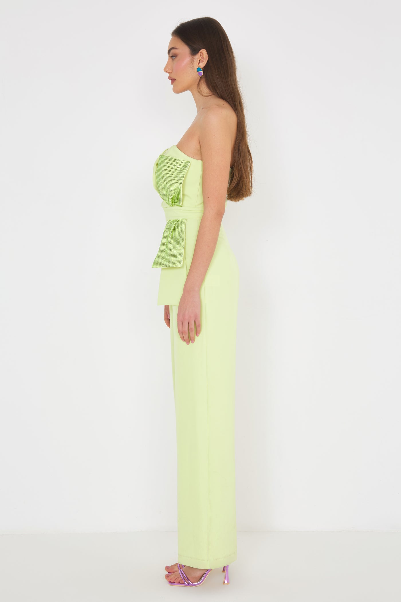 Jumpsuit Candy Strass Light Green