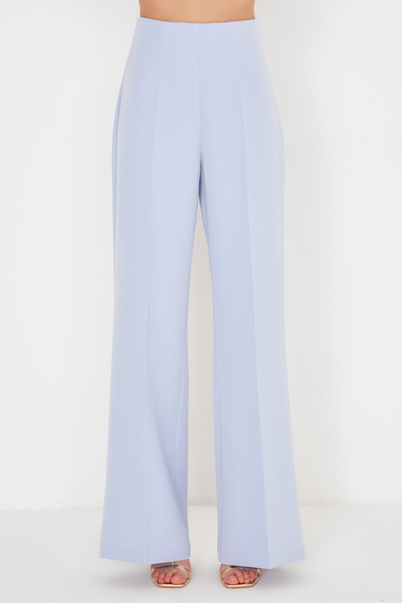 Palazzo Pants Basic Polvere