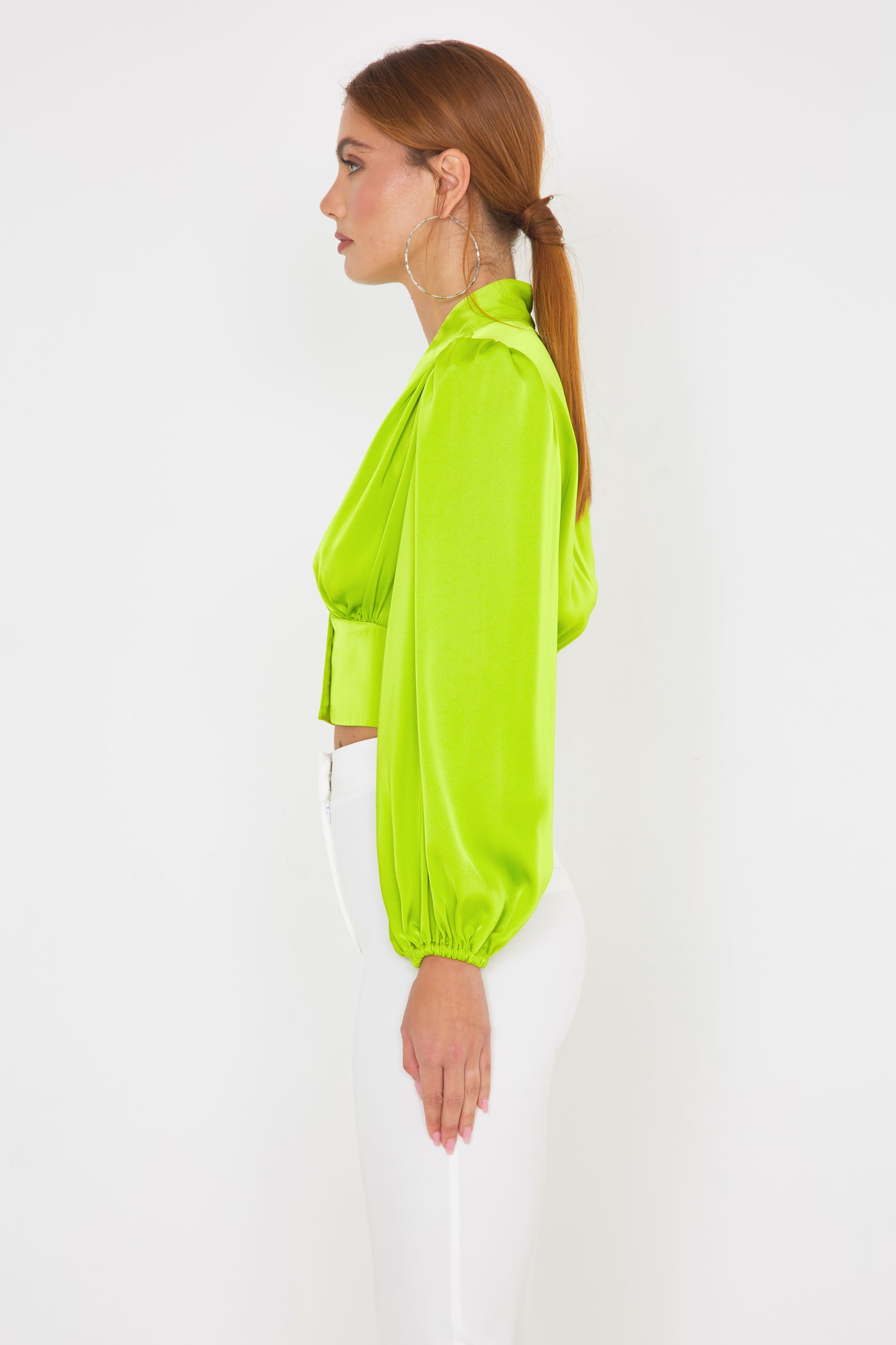 Shirt Top Chartreus
