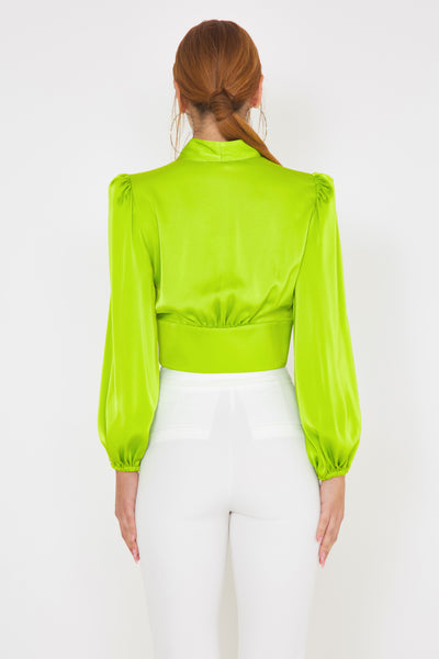 Shirt Top Chartreus