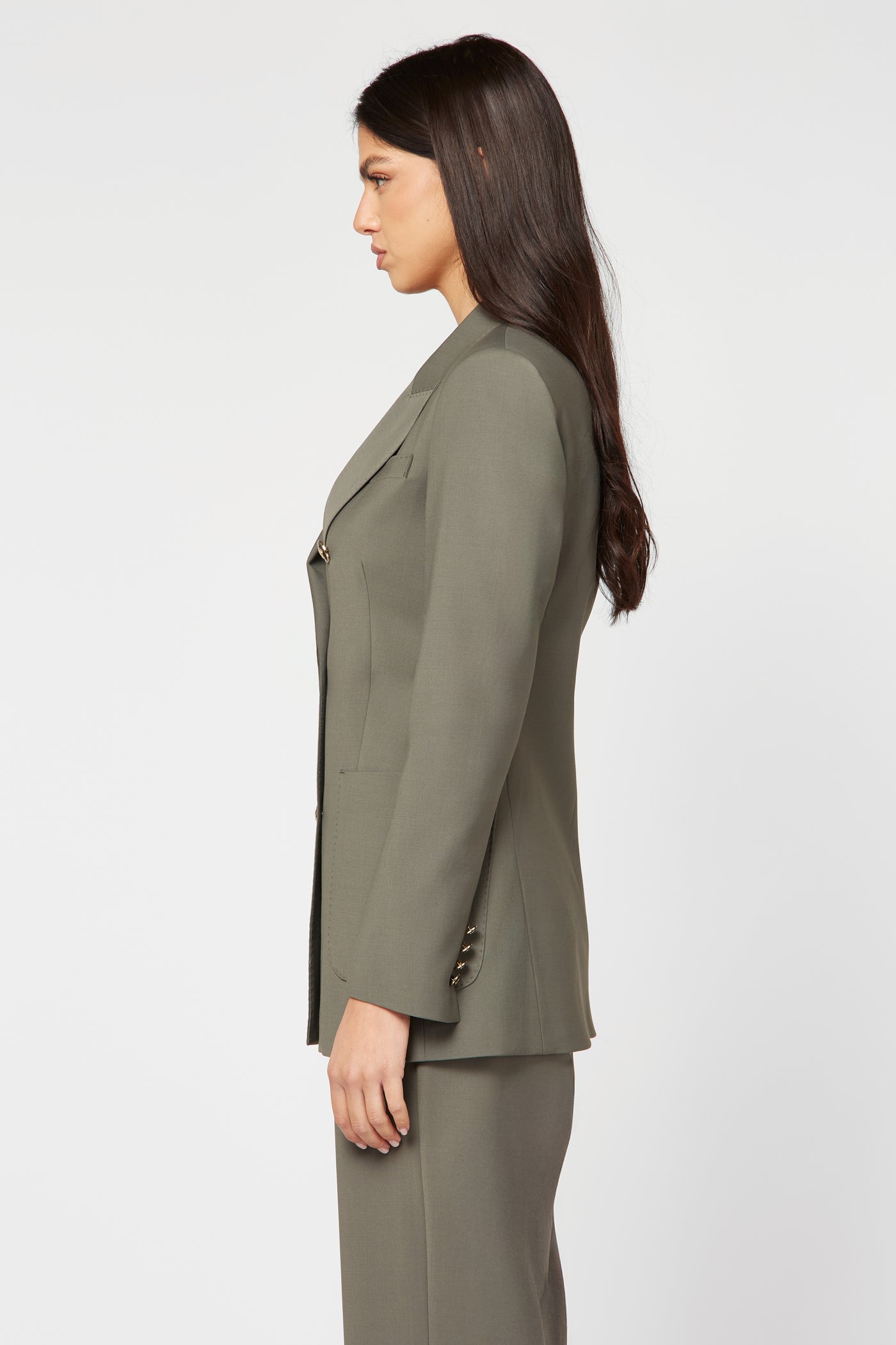 Merino Blazer Militare