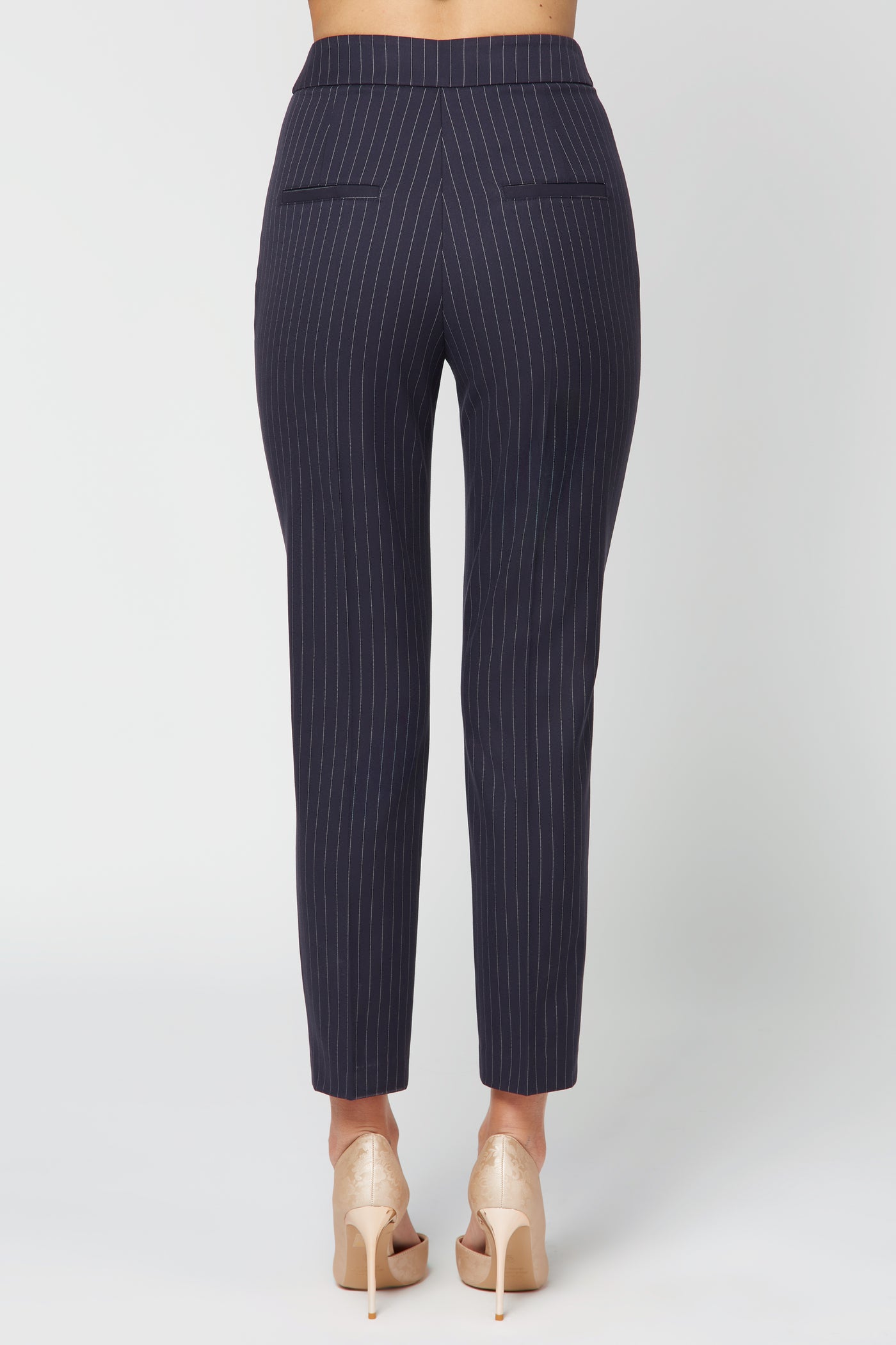 Micro Stripe Pants Blu