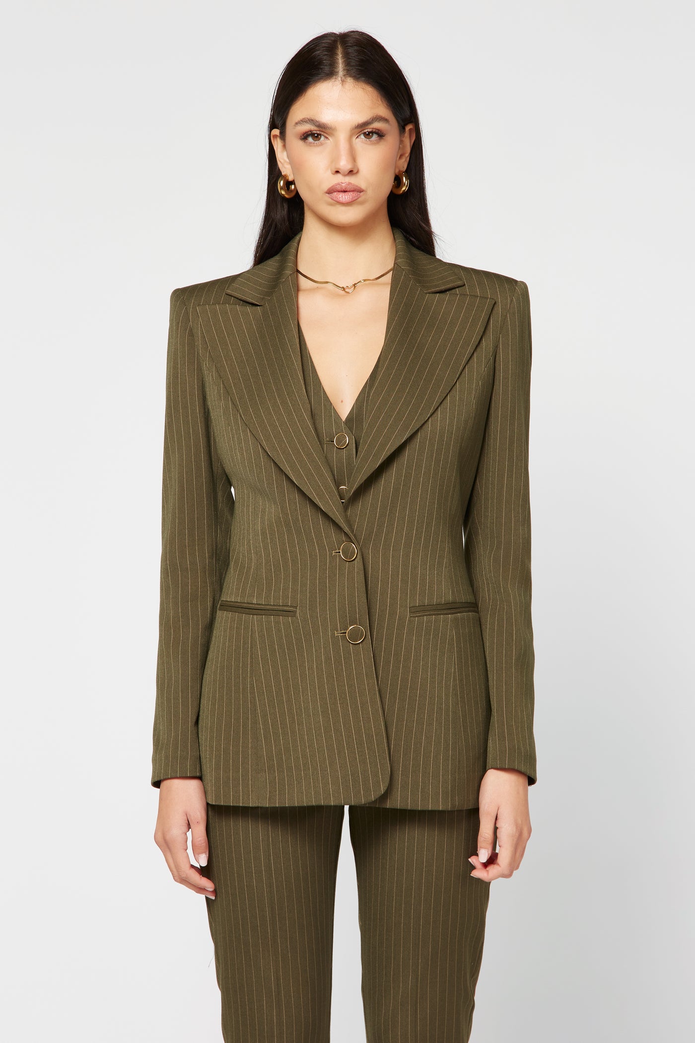 Macro Blazer Militare