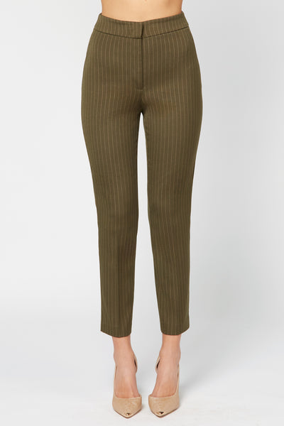 Micro Stripe Pants Militare