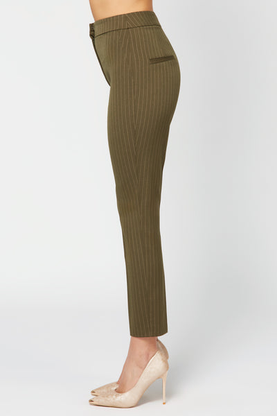 Micro Stripe Pants Militare