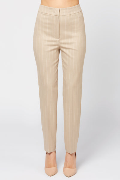 Micro Stripe Pants Sabbia