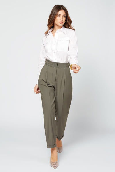 Wool Pants Militare