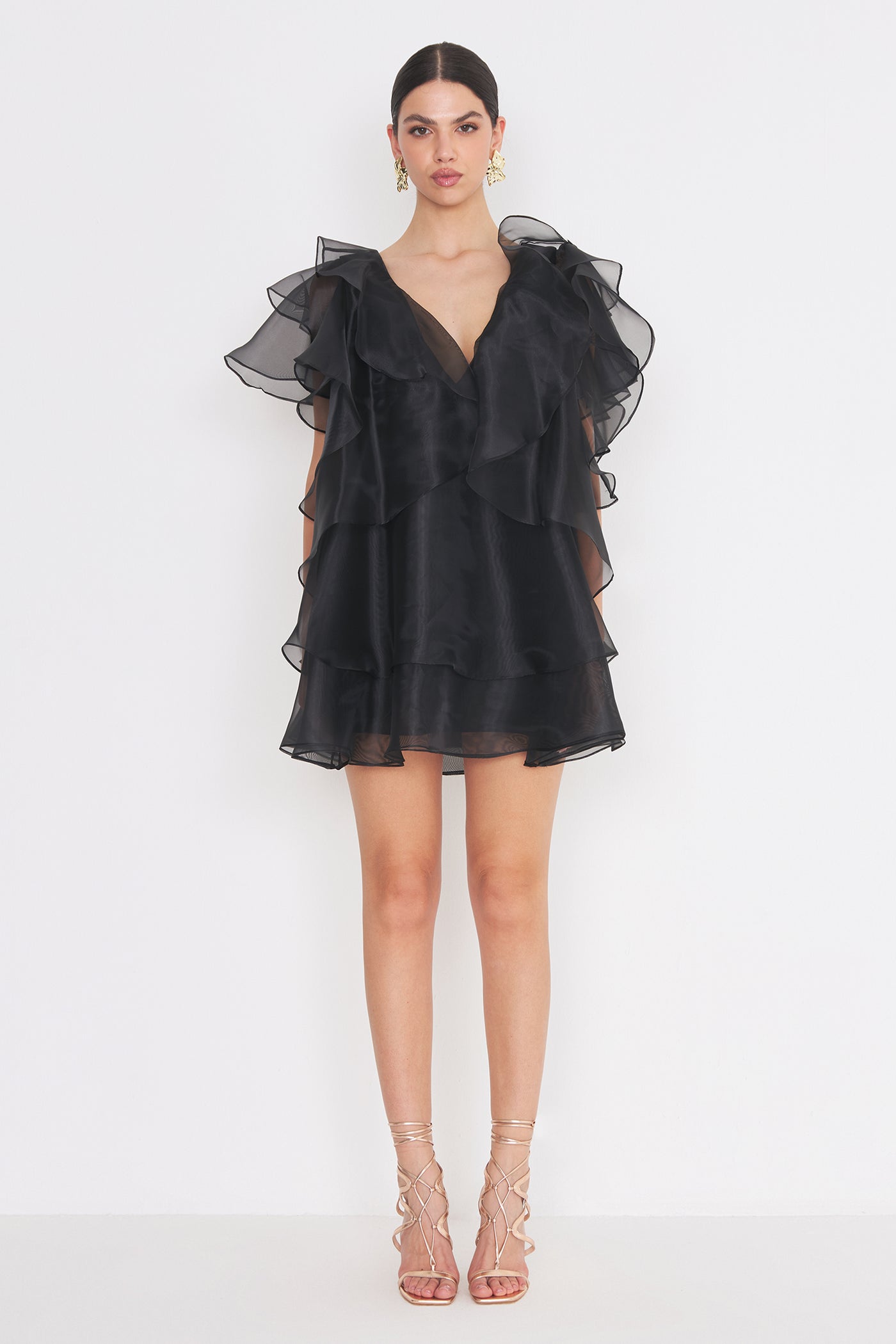Cloud Mini Dress Black