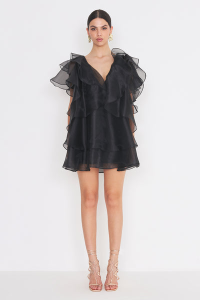 Cloud Mini Dress Black